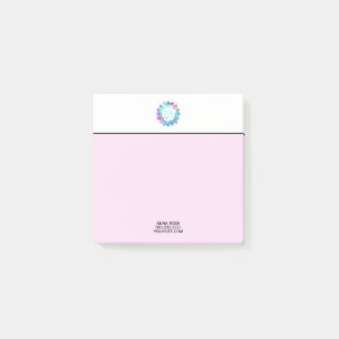 *~* Om Aum Mandala Water Lily Lotus Flower Post-it Notes