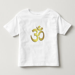 Om ( Aum ) Namaste yoga symbol toddler shirt