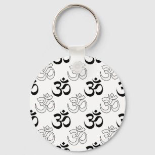 Om, Aum Symbol Keychain