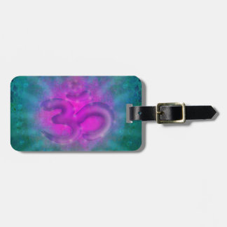 om aum symbol Luggage Tag