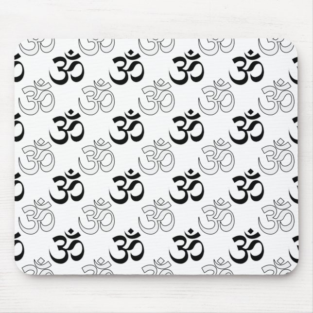Om, Aum Symbol Mouse Pad (Front)
