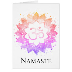 *~* OM AUM Symbole Lotus Fleur Mandala Spirituel