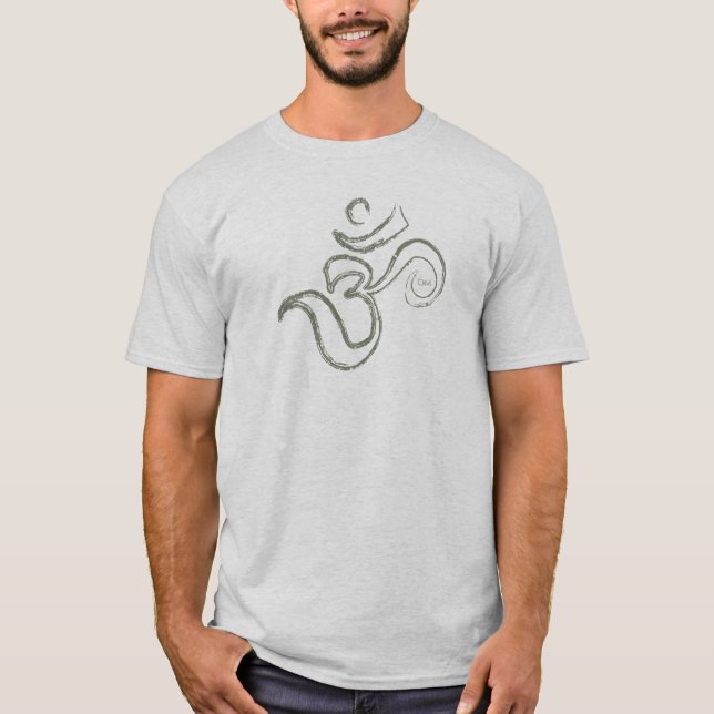 Om Brushed T-Shirt (Front)