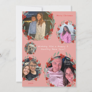 'Om For The Holidays' Family Yoga Holiday Card