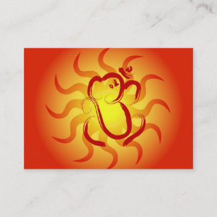 OM Ganesha Business Card