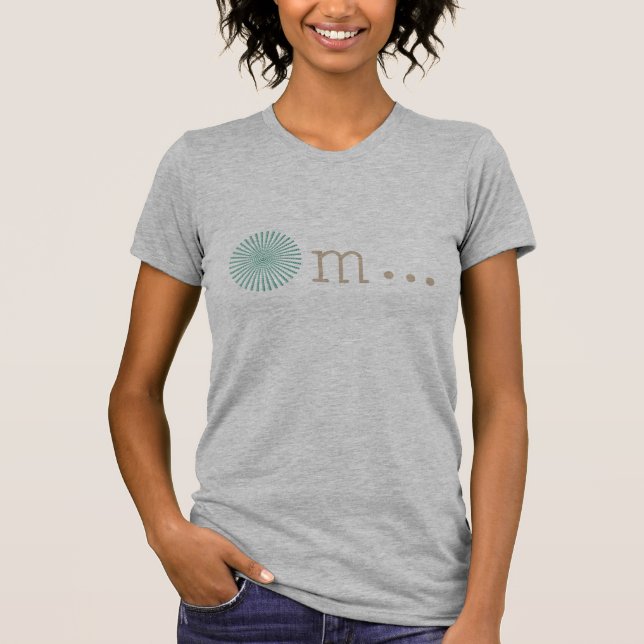 Om grey T-Shirt (Front)