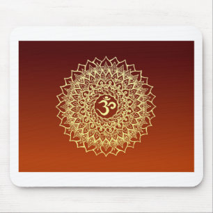 OM HINDU SYMBOL MOUSE PAD