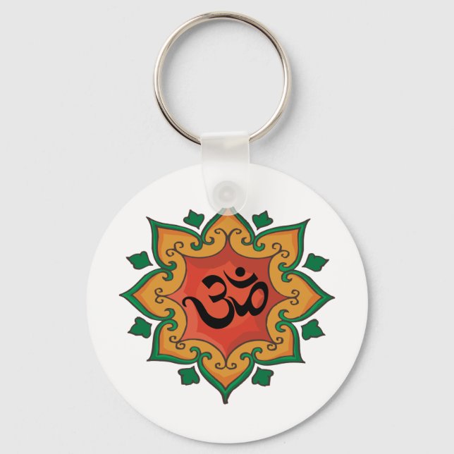 Om Keychain (Front)