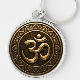Om Keychain