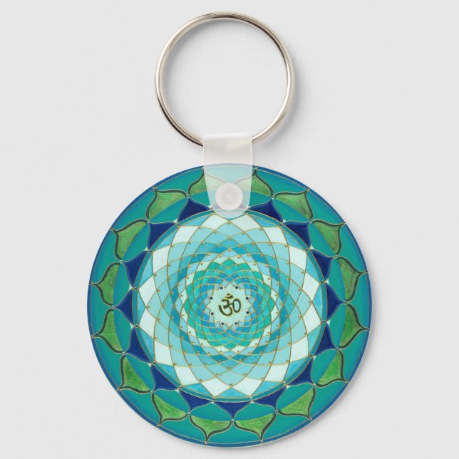 Om Keychain (alternate) (Front)