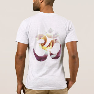 Om Lotus Mantra Yoga Mens Double Sided Template T-Shirt
