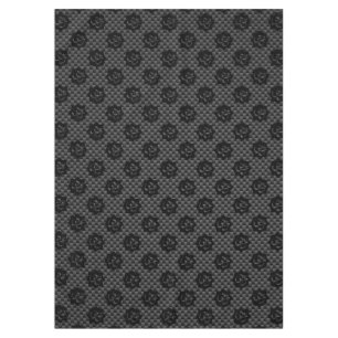 OM Lotus Spirituality Yoga in Carbon Fibre Style Tablecloth
