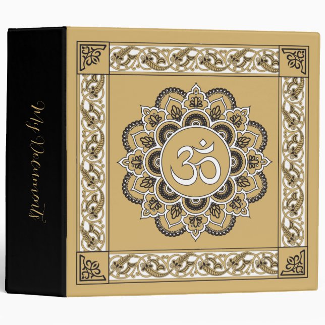 OM Mandala - Binder (Front/Spine)