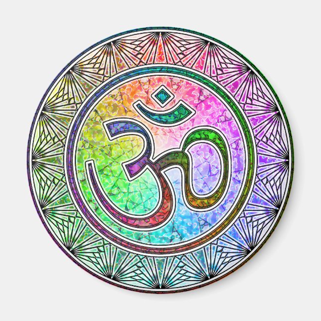 OM-mandala Magnet (Front)