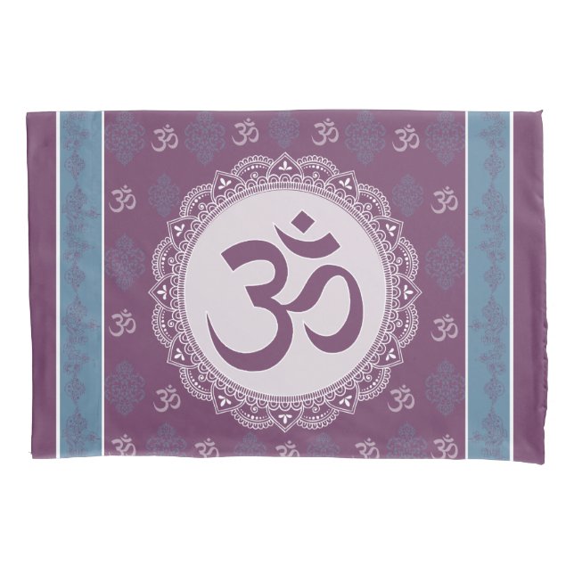 OM Mandala - Pillowcase (Front)