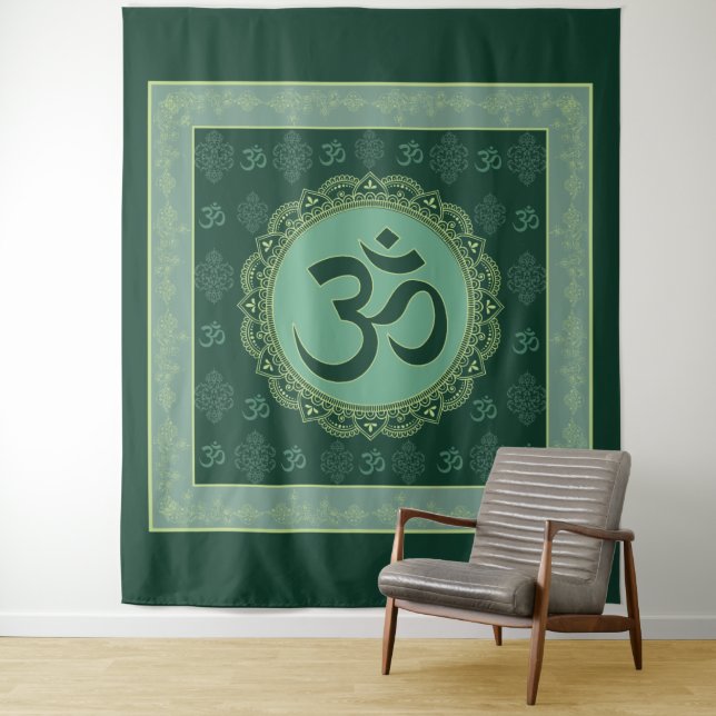 OM Mandala - Tapestry (In Situ)