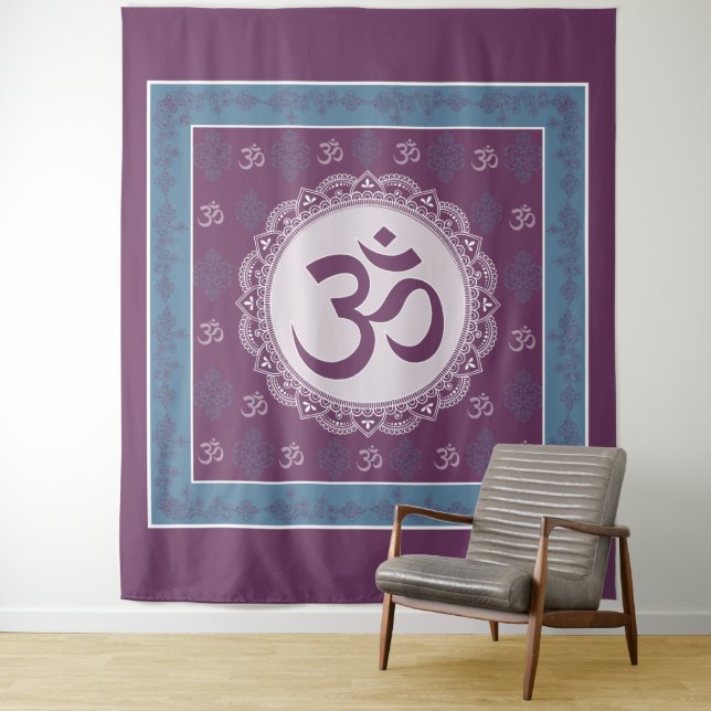 OM Mandala - Tapestry (In Situ)