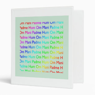Om Mani Padme Hum Binder
