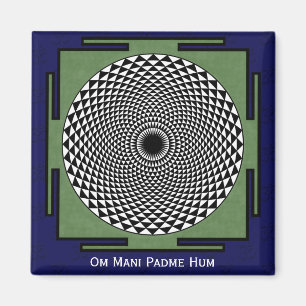 Om Mani Padme Hum chant Magnet