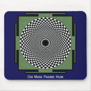 Om Mani Padme Hum chant Mouse Pad