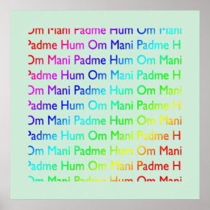 Om Mani Padme Hum Print