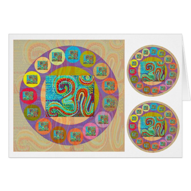 OM Mantra : Encouraging Display and Chanting (Front Horizontal)