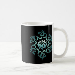 Om, Mantra, Symbol, Mandala, Lotus Flower, Buddhis Coffee Mug