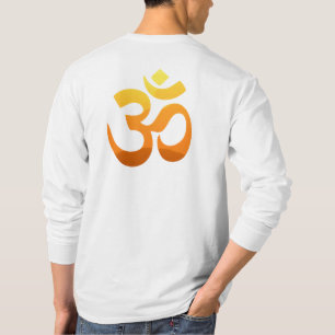 Om Mantra Symbole Yoga Back Design T-shirt homme