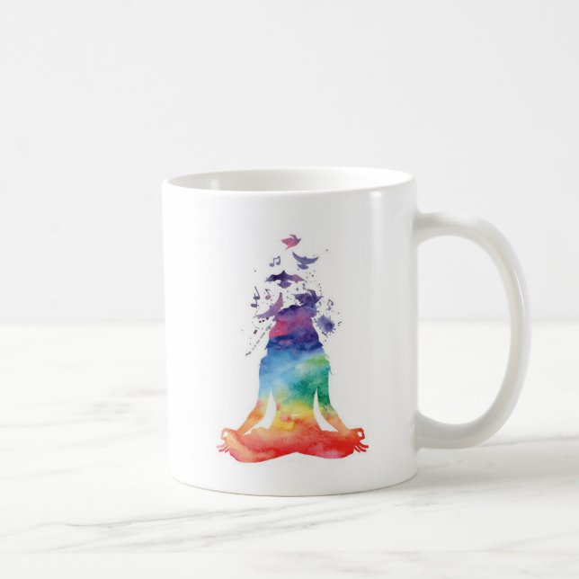 OM Meditation Yoga Mug (Droite)