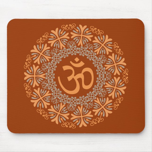 Om Mouse Pad (Front)