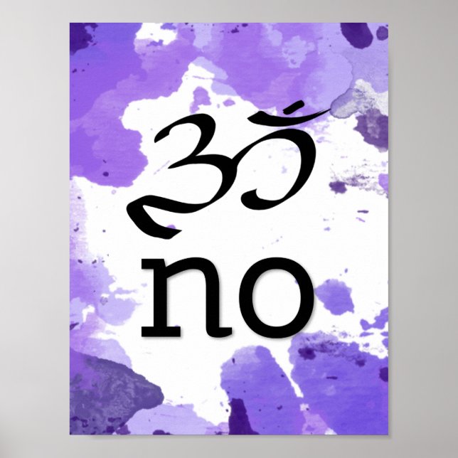 Om no poster (Front)