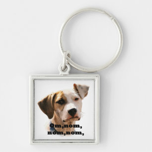Om, nom, nom, nom, keychain