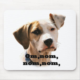 Om, nom, nom, nom, mouse pad