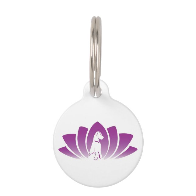 Om Obedience Pet Tag (Front)