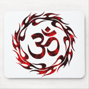 Om, Om Hindu, Om Symbol, Om Logo, Aum Mouse Pad