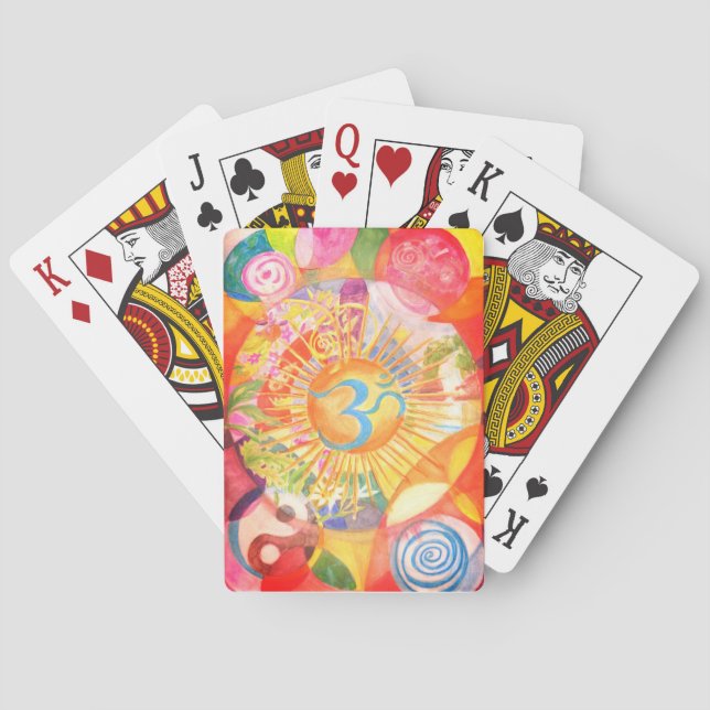 OM PLAYING CARDS (Back)