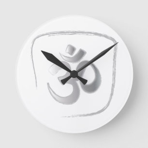 OM ROUND CLOCK