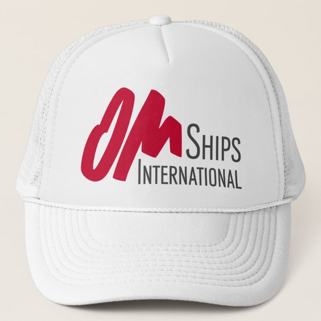 OM Ships Logo Trucker Hat (Front)