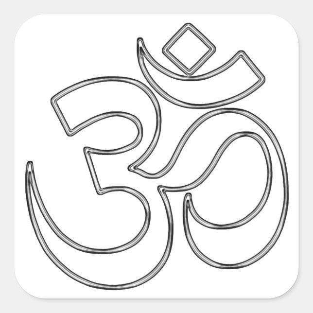 Om Stickers (Front)