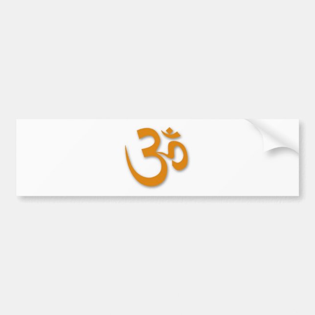OM Store for Yoga Bumper Sticker (Front)