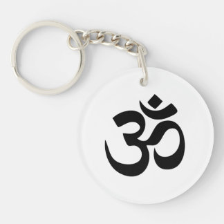 Om Symbol Acrylic Keychain