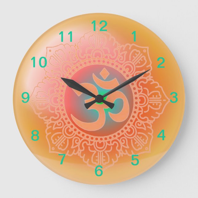 OM symbol clock (Front)