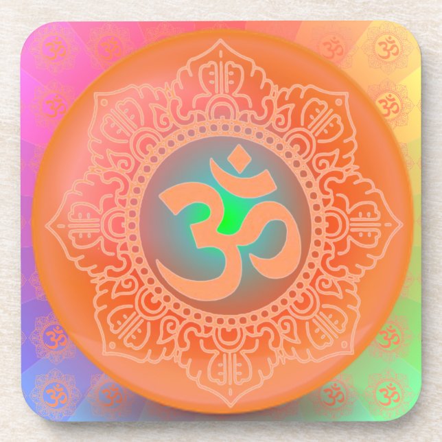 OM symbol coaster (Front)