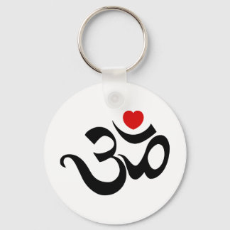 Om Symbol Keychain