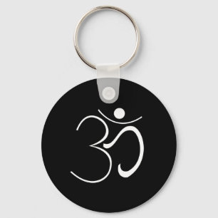 Om Symbol Keychain