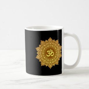Om Symbol Mandala Sacred Geometry Zen Yoga Meditat Coffee Mug