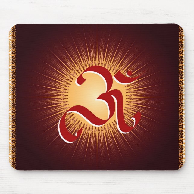 OM symbol Mouse Pad (Front)