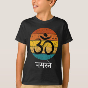 Om Symbol Namaste Ohm Hindu Zen Tantra Yoga Spirit T-Shirt
