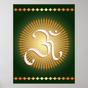 OM symbol - Poster