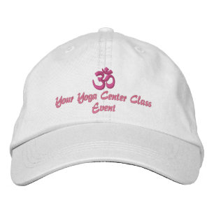 OM Symbol Spirituality Yoga Embroidery Embroidered Hat